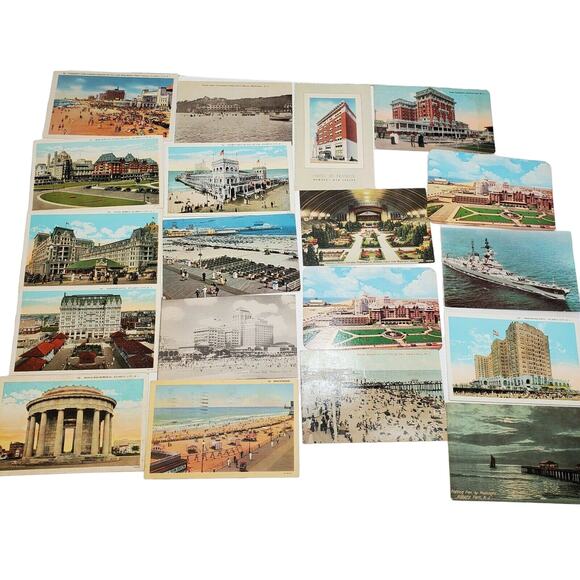 20 New Jersey Postcards Vintage Lot Variety Ephemera - Picture 1 of 7